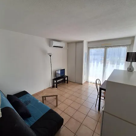 Apartment Studio Climatise A 15 Minutes Des Plages Perpignan